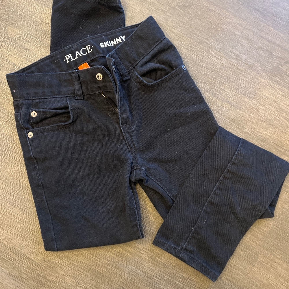 Black Size 7 Skinny Jeans